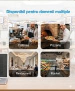 utilizare imprimanta termica in locatii diverse pentru servicii alimentare