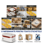 ZY 909 imprimanta termica AOA Tools 5 imprimanta termica autoadeziva zywell zy909 ambalare colete magazin online